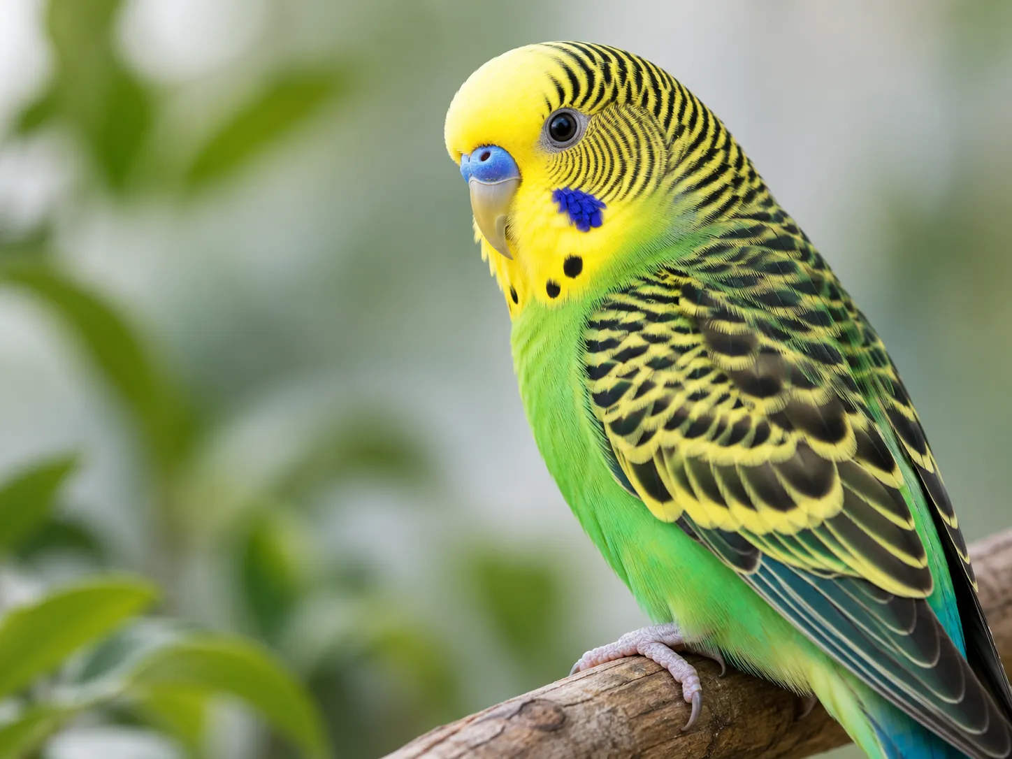 Budgerigar representing molecular bird sexing services